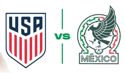 Estados Unidos Vs México Hoy Partido Amistoso