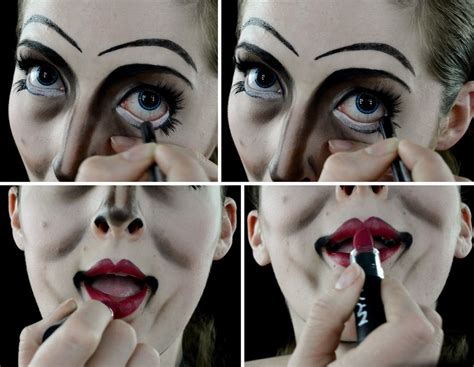 ☑ How to do annabelle makeup for halloween | gail's blog