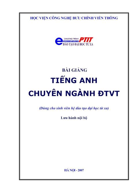 Pdf Tieng Anh Chuyen Nganh Vien Thong Ly Thuyet Dokumen Tips