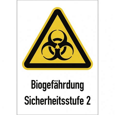 König Werbeanlagen Hinweisschild Warnzeichen Weiß Mit Standardsymbol