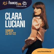 Billets Pour Clara Luciani Dates De Tourn E En Songkick