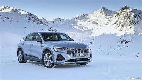 Audi E Tron Sportback 2020MY Color Florett Silver Front Three