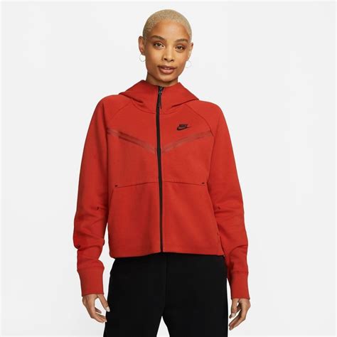 Nike H Ttetr Je Nsw Tech Fleece Windrunner R D Sort Kvinde