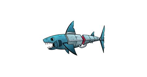 Robot Shark Shark T Shirt Teepublic