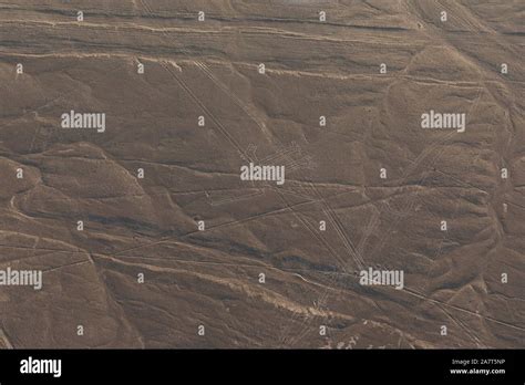 PERÚ NAZCA circa OCTUBRE 2019 Un pequeño avión lleva 6 turistas a