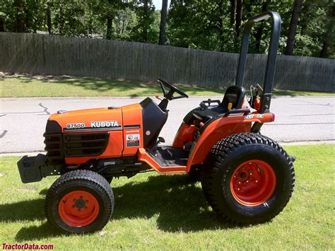 TractorData Kubota B7500 Tractor Photos Information