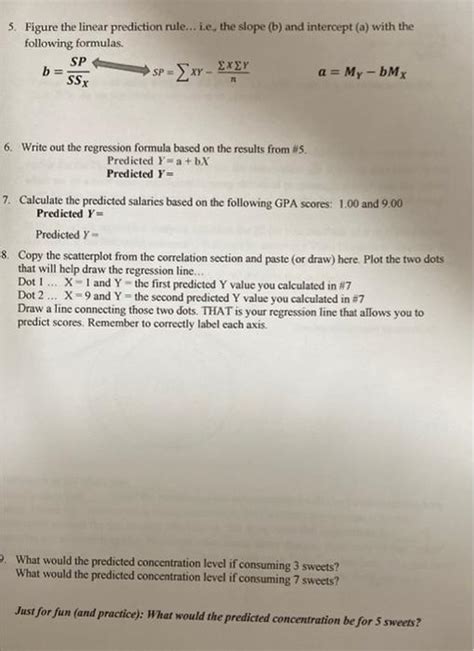 5 Figure The Linear Prediction Rule I E The Chegg