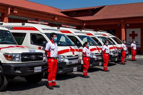 Cruz Roja Guatemalteca Recibe Nuevas Ambulancias Para Brindar