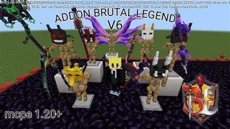 Addon Brutal Legend V6 Full Senjata Bisa Di Taro Di Belakang Full Skill