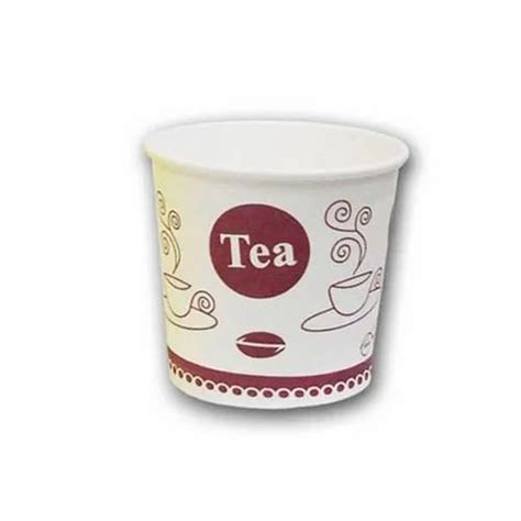 110 Ml Printed Paper Tea Cup Packet Size Pieces 100 Pieces At Rs 42