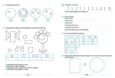 Matematica Culegere Pentru Clasa I Avizat Men Adina Micu