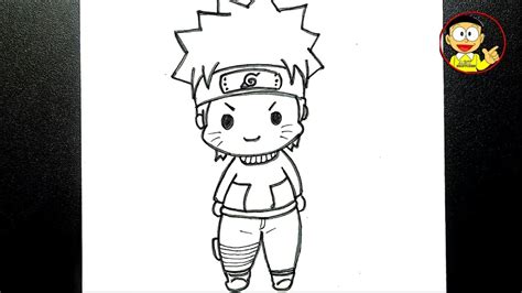 How To Draw Naruto Chibi Naruto Drawing Tutorial Youtube