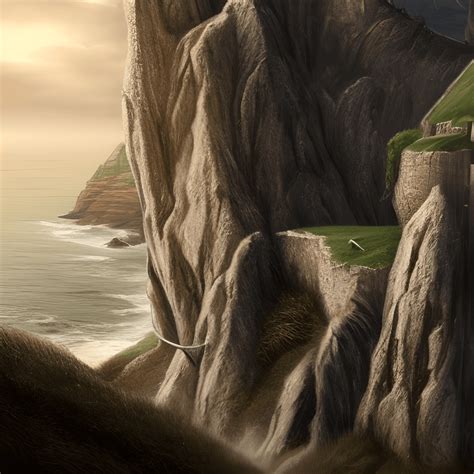 2 Medieval Warriors Travelling On A Cliff · Creative Fabrica