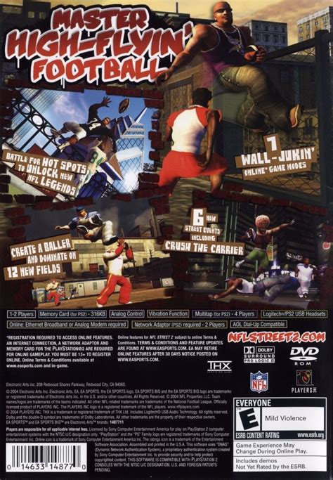 Nfl Street 2 Para Playstation 2 2004