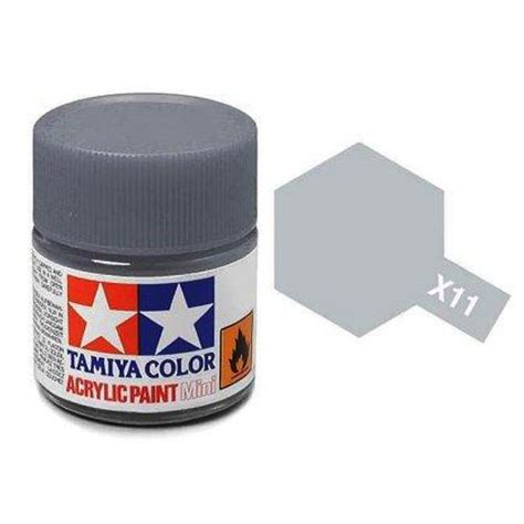Tamiya X-11 - Chrome argenté brillant - pot acrylique 10 ml