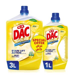 Dac Gold Multi-Purpose Disinfectant & Liquid Cleaner Citrus Burst 3 ...