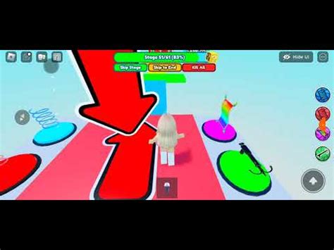 Jogando Um Parkour No Roblox Mega Parkour Obby Youtube