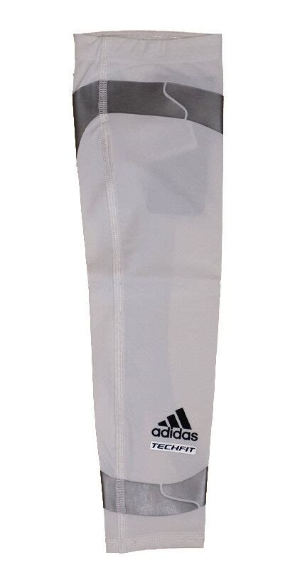 Nwt Adidas Men S Techfit Powerweb Gfx Compression Arm Elbow Sleeve White Ebay