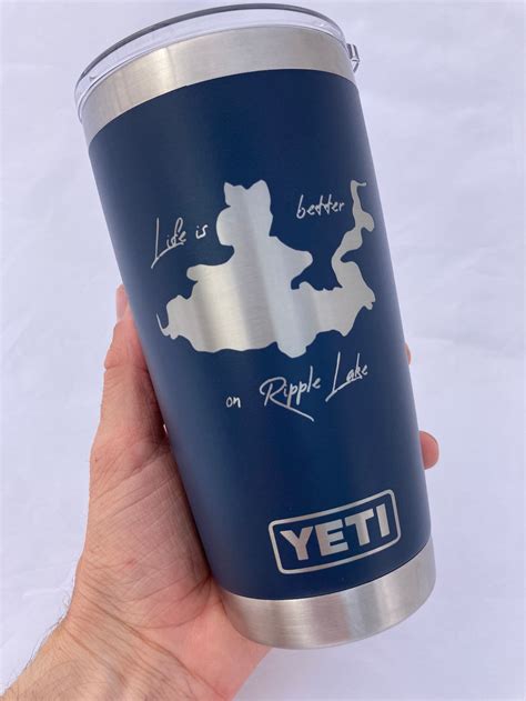 Custom Etched 20oz 30oz Yeti Tumbler And 12oz 16oz Yeti Can Etsy