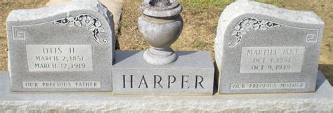 Otis Hines Harper Memorial Find A Grave