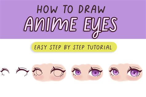 Anime Eye Drawing Tutorial