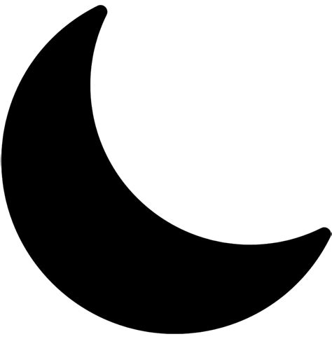 Crescent Moon Icon And Celestial Symbol Png File Png All