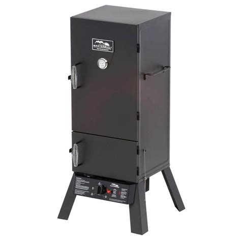 Masterbuilt 30 In Dual Door Propane Gas Smoker 20051311 The Home Depot