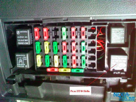 Установка Hella Micro DE в штатные места ПТФ на нексии N-150 - Daewoo ...