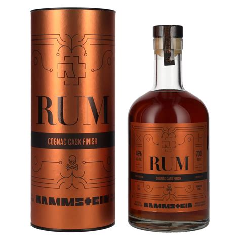 Rammstein Rum Cognac Cask Finish Limited Edition 46 Vol 0 7l In Giftbox