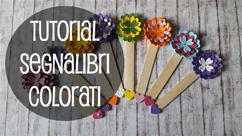 Diy Tutorial Segnalibri Coloratissimi Con Gomma Crepla Youtube