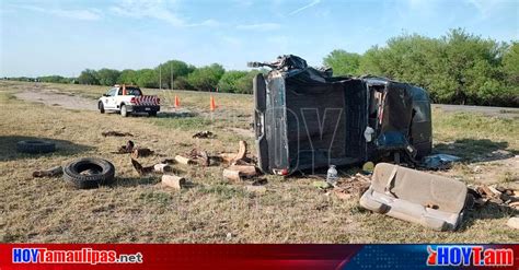 Hoy Tamaulipas Accidentes En Tamaulipas Conductor Lesionado Al Chocar