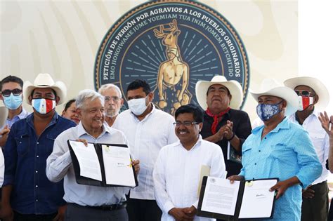 Gobierno de México acuerda Plan de Justicia del Pueblo Yaqui y recibe