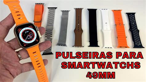 Pulseiras Para Smartwatchs Ultra Mm Veja Os Modelos Diferentes E