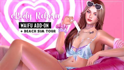 NEW WAIFU Boobs EBody Reborn 700L Giftcard FREE Gift Second Life