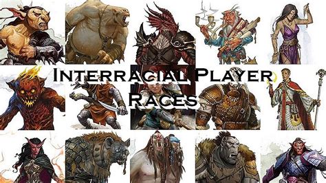 Dandd 5e Playable Races Polaglam