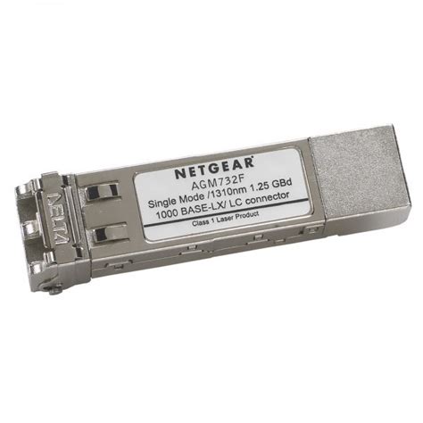 Netgear Agm732f Prosafe Gbic Module 1000base Lx Fiber Sfp The