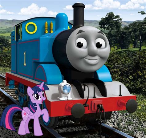 Thomas And Twilight Sparkle By 22tjones On Deviantart