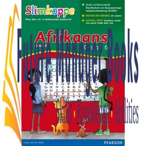 Slimkoppe Vaardighede Afrikaans Huistaal Gr6 Lb Future Manager Books