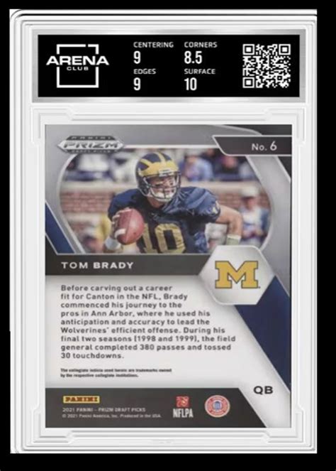 2021 Panini Prizm Draft Picks 6 Tom Brady For Sale Online EBay