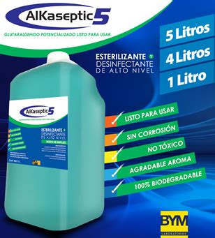 Soluci N Desinfectante Con Glutaraldehido Alkaseptic Sitecsa