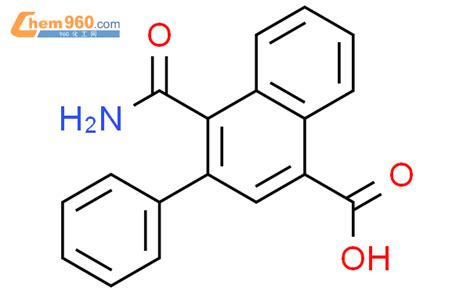 62914 66 3 1 Naphthalenecarboxylic Acid 4 Aminocarbonyl 3 Phenyl CAS