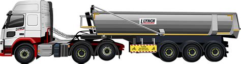 Articulated Tipper Lorry