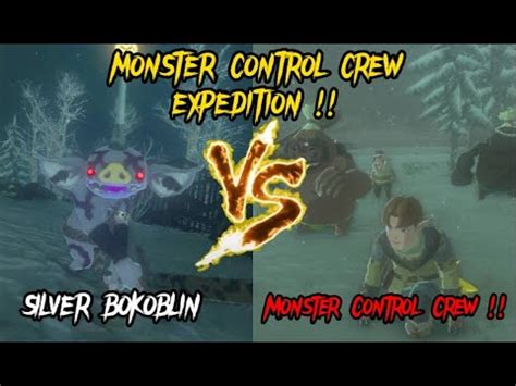 Bokoblin Silver Vs Monster Control Crew The Legend Of Zelda