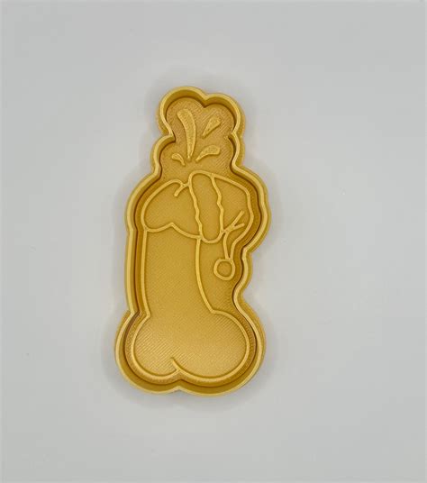 Erotic Santa Dick Cookie Cutter Stamp By Indibles Makerworld