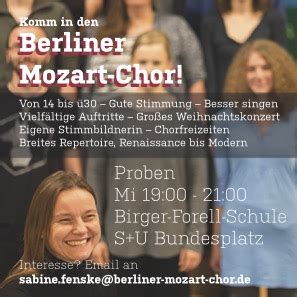 Berliner Mozart Chor Berliner Mozart Chor