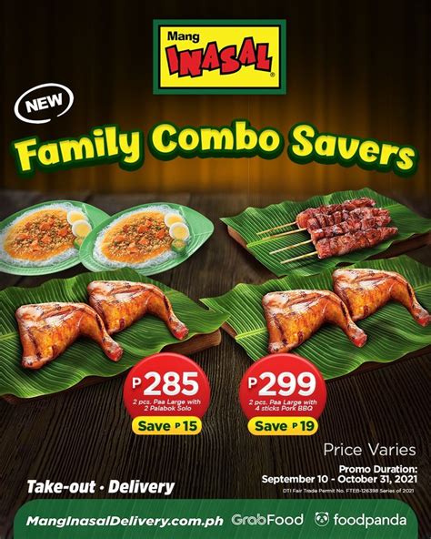 Manila Shopper: Mang Inasal Fiesta Meal & Family Combo Promo