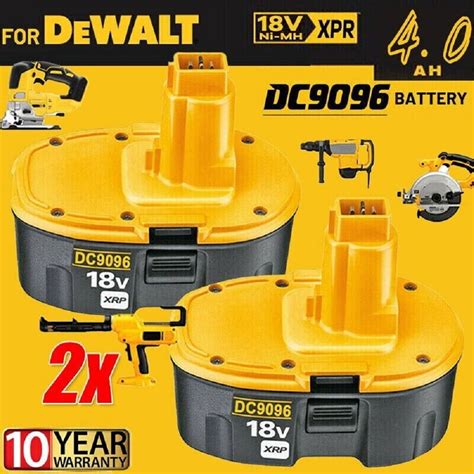 For Dewalt V Xrp Ni Mh Rechargeable Battery Dc Pack Cordless