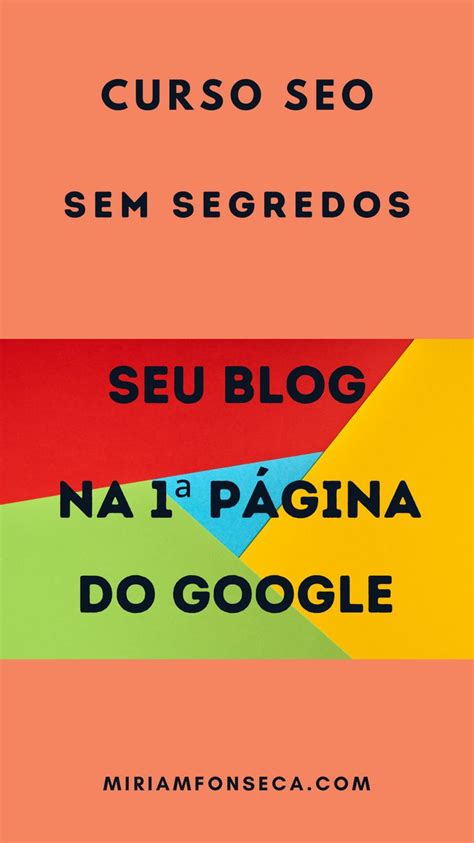 Curso Seo Sem Segredos Playbill