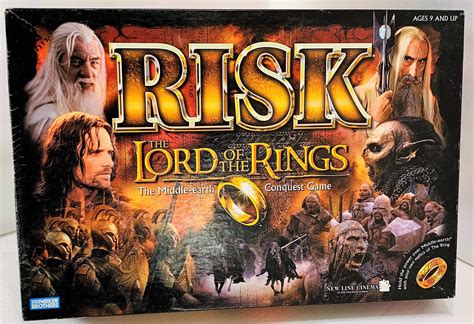 Risk Lord Of The Rings Trilogy Edition