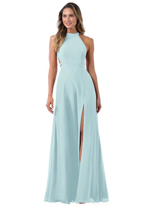 Sea Glass Azazie Clarice Bridesmaid Dresses Azazie